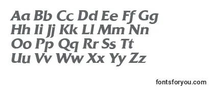 QuadratserialBolditalic Font