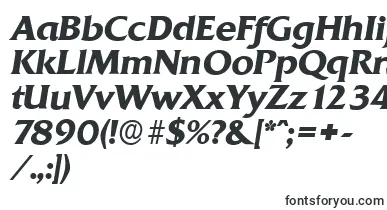  QuadratserialBolditalic font