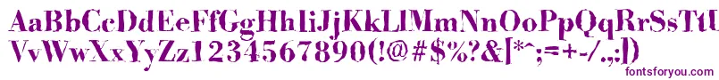 BodonirandomBold Font – Purple Fonts