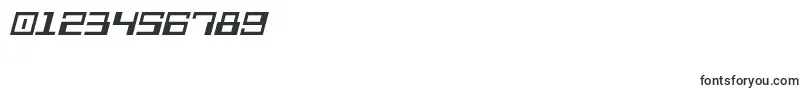 PixelCalculonItalic Font – Fonts for Numbers and Digits