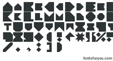  Angleblock font