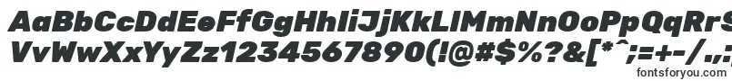 Шрифт RubikBlackitalic – очерченные шрифты