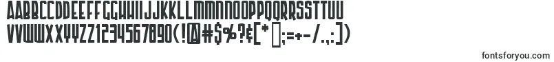 ArmorPiercing-fontti – Tietokoneen fontit