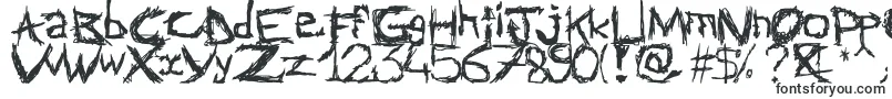 Abstractclassicfont-fontti – Alkavat A:lla olevat fontit