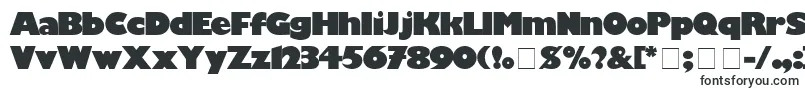 GillSansBlack-fontti – Alkavat G:lla olevat fontit
