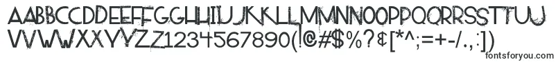 Шрифт Alpaca54 – классные шрифты