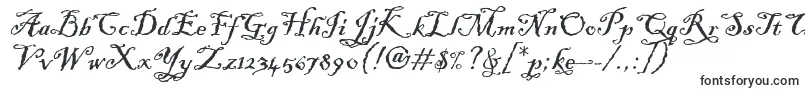 Шрифт BlackadderItcTt – надписи красивыми шрифтами