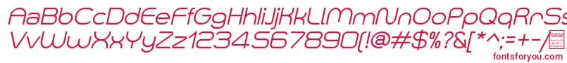 SmushItalicDemo Font – Red Fonts