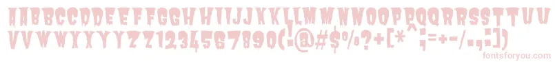 ButchermanRegular Font – Pink Fonts