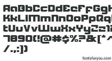 WeaponeerExpanded font – rough Fonts