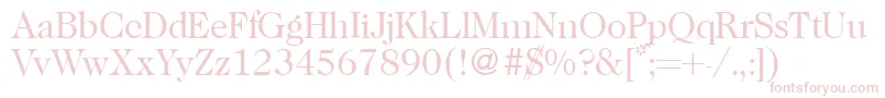 Caslon335Regular Font – Pink Fonts