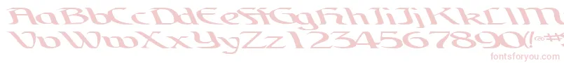 BrainchildfontRegularTtext Font – Pink Fonts on White Background