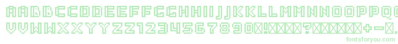 Подробнее о шрифте SaboRegular Шрифт SaboRegular – зелёные шрифты