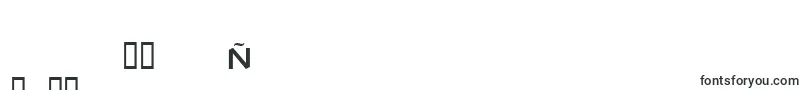 BitingMyNails-Schriftart – mongolische Schriften