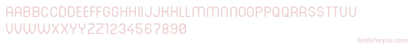 DinastiRegular Font – Pink Fonts on White Background