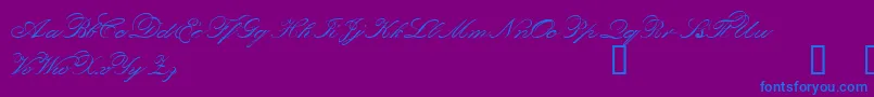 Lisätietoja Orphd-fontista Orphd-fontti – siniset fontit violetilla taustalla