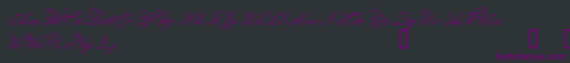 Orphd Font – Purple Fonts on Black Background