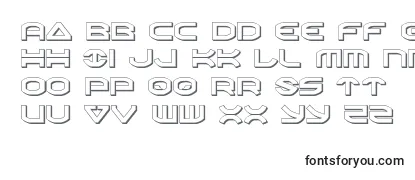 Oberon3D Font