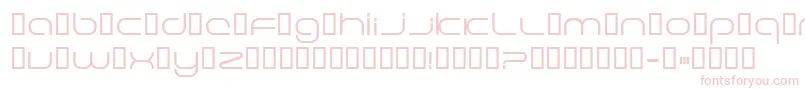 ExcellenceLightextended Font – Pink Fonts on White Background