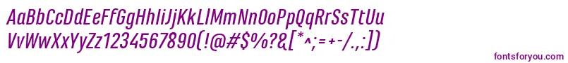 Fonte MarianinaFyMediumItalic – fontes roxas