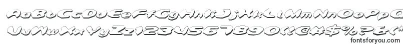 DetonatorShadowItalic-Schriftart – Schriften für Google Chrome