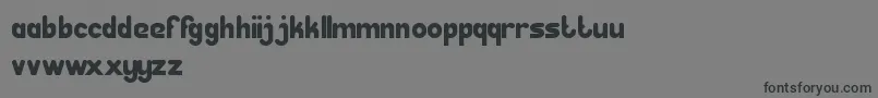 GreatLeader Font – Black Fonts on Gray Background