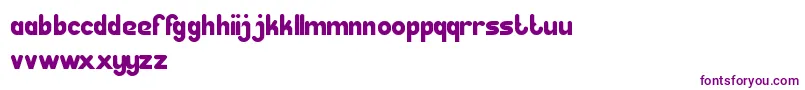 GreatLeader Font – Purple Fonts on White Background