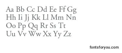 Обзор шрифта Apcgaramondc