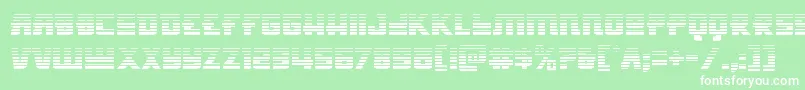Hongkonghustlegrad Font – White Fonts on Green Background