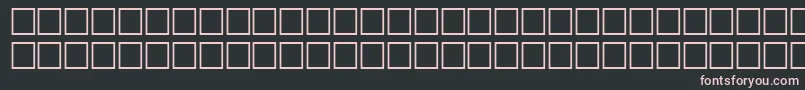 EmitRegular Font – Pink Fonts on Black Background