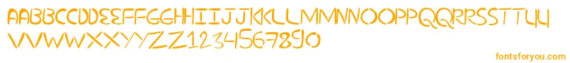 NuevostencilFilled Font – Orange Fonts