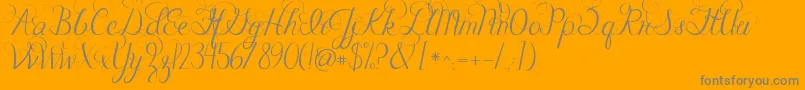 Más sobre la fuente Jandacelebrationscript fuente Jandacelebrationscript – Fuentes Grises Sobre Fondo Naranja