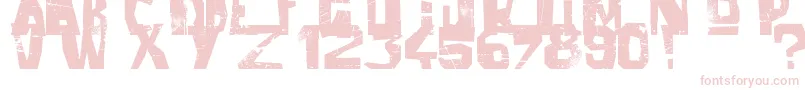BalladOfDwightFrye Font – Pink Fonts on White Background