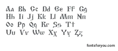 Обзор шрифта Asylbekm17cyrilic.Kz