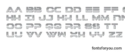 Обзор шрифта 7thservicechrome