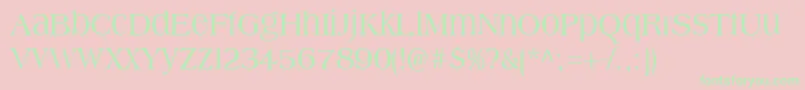 More about Steepiqua Font Steepiqua Font – Green Fonts on Pink Background