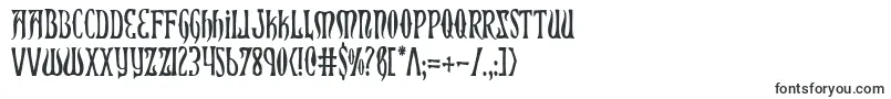 XiphosCondensed-Schriftart – TTF-Schriften
