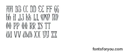 XiphosCondensed Font