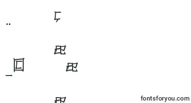 Konfuciuz font – chinese Fonts (traditional)
