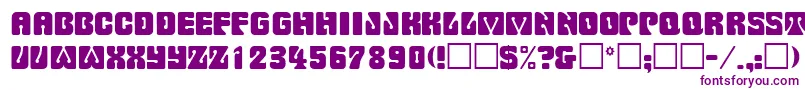WowserdisplaycapssskRegular-Schriftart – Violette Schriften