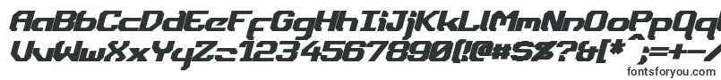 DynothermBoldItalic Font – Quadcopter Fonts