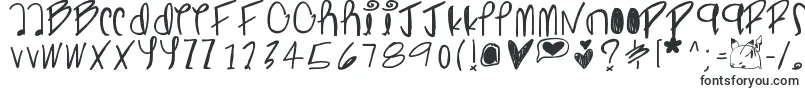 Шрифт Ghostginger – шрифты, начинающиеся на G