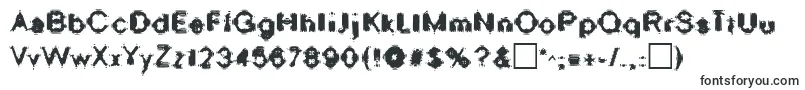 OscillateRegular Font – Embossed Fonts