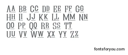 QuasticKapsLine Font