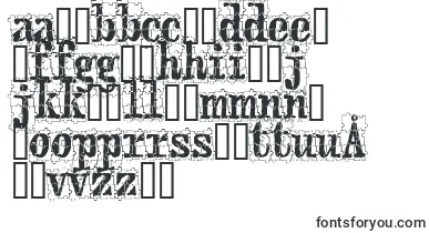 PuzzlefaceLeMonde font – latvian Fonts