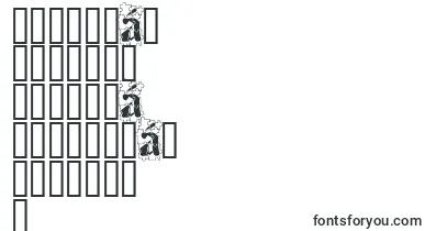 PuzzlefaceLeMonde font – burmese Fonts