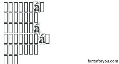 PuzzlefaceLeMonde font – khmer Fonts