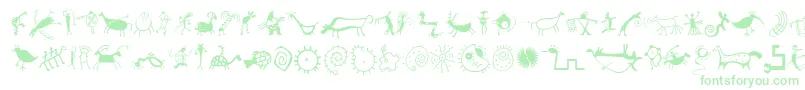 MiniPicsRedRock Font – Green Fonts