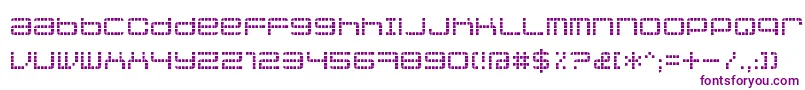Jethoseloose-Schriftart – Violette Schriften