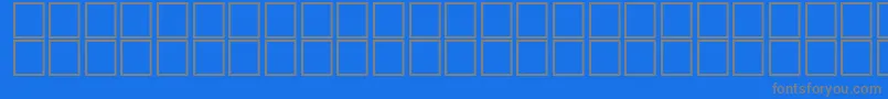 AlSaremBold Font – Gray Fonts on Blue Background